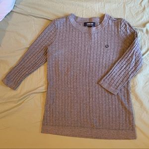 Grey Lands’ End Outfitters Chase Petite shirt. Size small.  Logo attached.